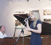 Pianistas Artūras Anusauskas ir džiazo vokalistė Marija Grab&scaron;taitė