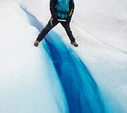 Perito Moreno ledynas Argentinoje