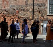 Oskaro Kor&scaron;unovo teatro aktoriai Italijoje