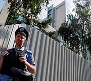 Ukrainiečių televizijos &bdquo;Inter TV&ldquo; studija, padegta protestuotojų, nepatenkinti &bdquo;prorusi&scaron;ka&ldquo; &scaron;io kanalo platforma