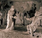 Veličkos druskos kasykla 135 metrai po žeme 