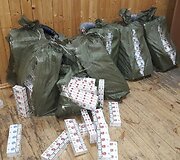 Sulaikyta cigarečių kontrabanda