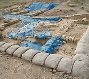 Archeologai tęsia kasinėjimus Turkijoje greta Sirijos, nepaisant besitęsiančio Sirijos pilietinio karo