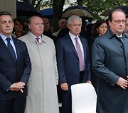 Rugsėjo teroristinių i&scaron;puolių Paryžiuje minėjimas Prancūzijoje