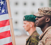 JAV rotacinių pajėgų padalinio i&scaron;lydėtuvės Rukloje