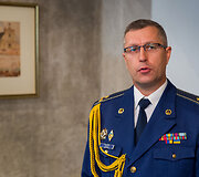 Kra&scaron;to apsaugos ministerijoje akredituotas naujasis Ukrainos gynybos ata&scaron;ė Lietuvai pulkininkas Oleksandras Koberskis
