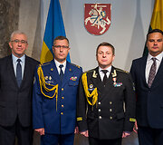 Kra&scaron;to apsaugos ministerijoje akredituotas naujasis Ukrainos gynybos ata&scaron;ė Lietuvai pulkininkas Oleksandras Koberskis