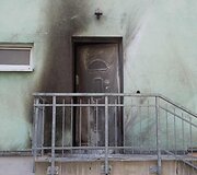 Sprogimai Dresdene prie mečetės ir kongresų centro