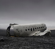 JAV lėktuvo DC-3 lėktuvo nuolaužos Islandijoje