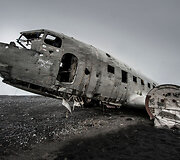 JAV lėktuvo DC-3 lėktuvo nuolaužos Islandijoje