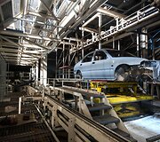 Apleista &bdquo;Rover&ldquo; gamykla Birmingame 