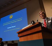 Nobelio apdovanojimų vertinimo komisija skelbia medicinos premijos laureatą