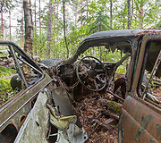 Senovinių automobilių kapinės &Scaron;vedijoje
