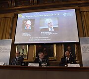 Nobelio ekonomikos premiją laimėjo Oliveris Hartas ir Bengtas Holmstr&ouml;mas