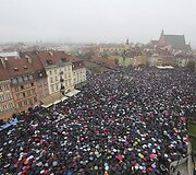 Protestas prie&scaron; abortus Lenkijoje