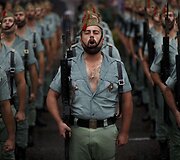 Ispanijos kariai parade