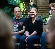 Aktoriai Laurynas Žakevičius, Kamilė Petru&scaron;kevičiūtė, Gediminas Rimeika