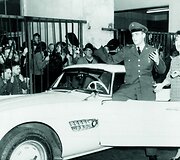 Rastas ir Miunchene restauruotas legendinio Elvio Presley mylėtas automobilis &bdquo;BMW 507&ldquo;