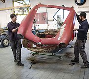 Rastas ir Miunchene restauruotas legendinio Elvio Presley mylėtas automobilis &bdquo;BMW 507&ldquo;