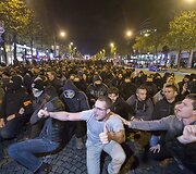 Policininkų protestas Prancūzijoje