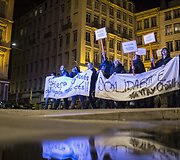 Policininkų protestas Prancūzijoje