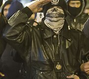 Policininkų protestas Prancūzijoje