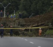 Žemės nuo&scaron;liauža Kolumbijoje