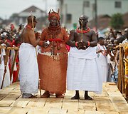 Nigerijos karaliaus karūnavimo ceremonija