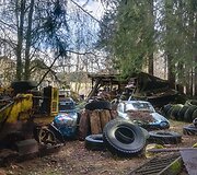 Apleistų prabangių automobilių ie&scaron;kančio fotografo laimikiai visoje Europoje