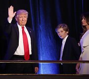 Donaldo Trumpo kalba laimėjus prezidento rinkimus