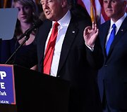 Donaldo Trumpo kalba laimėjus prezidento rinkimus