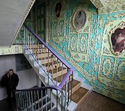 65 metų ukrainietis Volodimiras Čaika per penkis metus i&scaron;puo&scaron;ė savo daugiabučio namo laiptinę