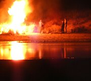 &Scaron;iaurės Dakotoje, spaudžiant &scaron;alčiui, protestuotojai vaikyti vandens patrankomis