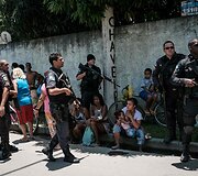 Rio de Žaneire po 11 žmonių žūties policija pradėjo didelę operaciją viename lū&scaron;nyne