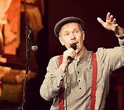 Andriaus Kaniavos kompaktinio disko &bdquo;Laivas restoranas&ldquo; pristatymas