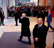 Donaldas Trumpas dienra&scaron;čio &bdquo;The New York Times&ldquo; redakcijoje
