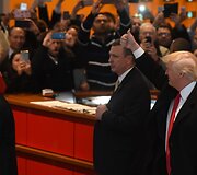 Donaldas Trumpas dienra&scaron;čio &bdquo;The New York Times&ldquo; redakcijoje