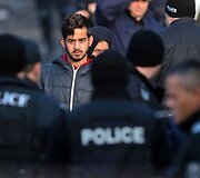 Bulgarijos pabėgėlių stovykloje migrantai susirėmė su policija