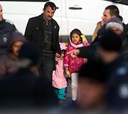 Bulgarijos pabėgėlių stovykloje migrantai susirėmė su policija