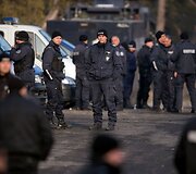 Bulgarijos pabėgėlių stovykloje migrantai susirėmė su policija