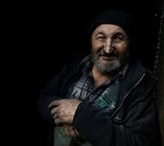 Ba&scaron;čadų kalnuose medžio anglies gamyboje dirbantys lenkai