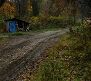 Ba&scaron;čadų kalnuose medžio anglies gamyboje dirbantys lenkai