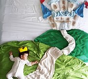 Mama savo sūnų fotografuoja įsivaizduodama jo sapnus ir svajones