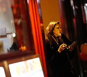Telefonų ekranai užvaldę Londono gyventojus