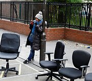 Telefonų ekranai užvaldę Londono gyventojus