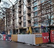 Vilniaus M.K.Čiurlionio gatvėje statybų aik&scaron;telėje rasta sviedinio tūta su paraku