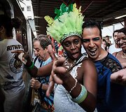 Linksmybėmis traukinyje Brazilijoje paminėtas sambos &scaron;okio 100 metų jubiliejus