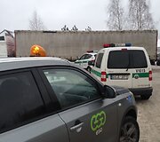 įvykio vietoje