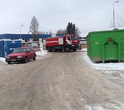 įvykio vietoje