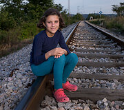 Hiba Al Nabolsi yra karo sąlygomis užaugusi 10 metų sirų mergaitė, gyvenanti pabėgėlių centre